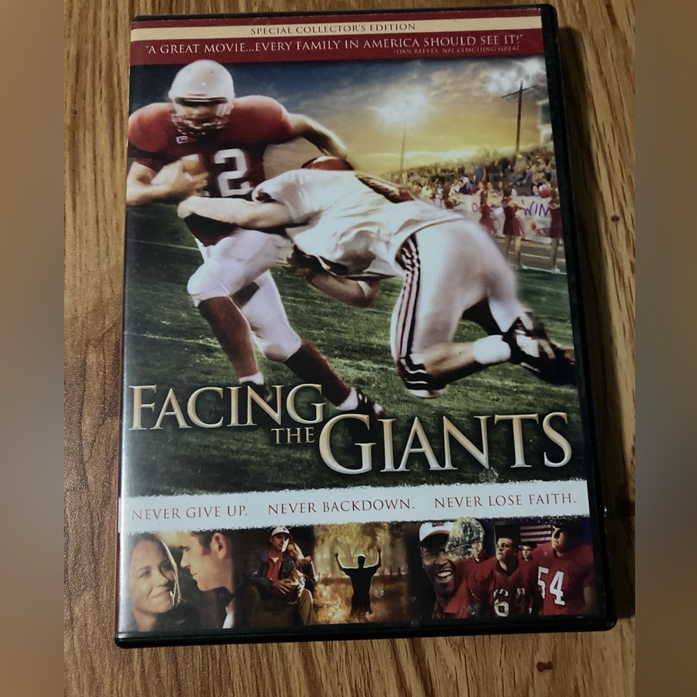 Facing the Giants DVD movie
Faith and Family Inspirational